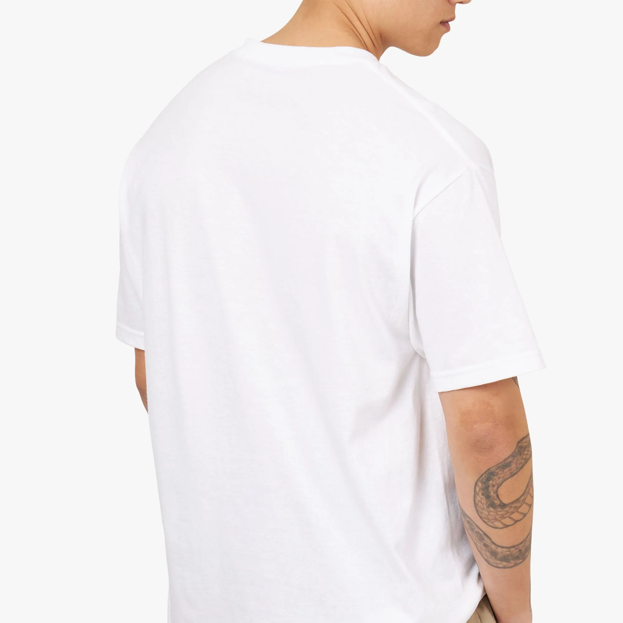 Full Court Press Crossover T-Shirt / White sold by Livestock product image thumbnail 5
