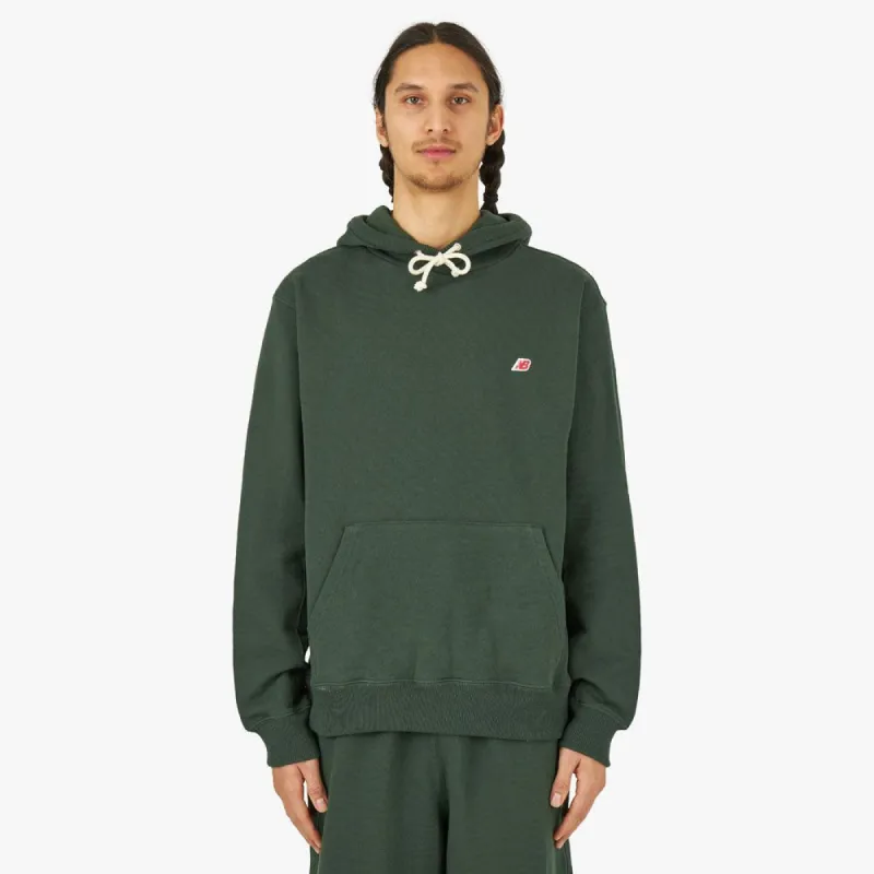 New Balance MADE in USA Core Pullover Hoodie / Midnight Green sold by Livestock