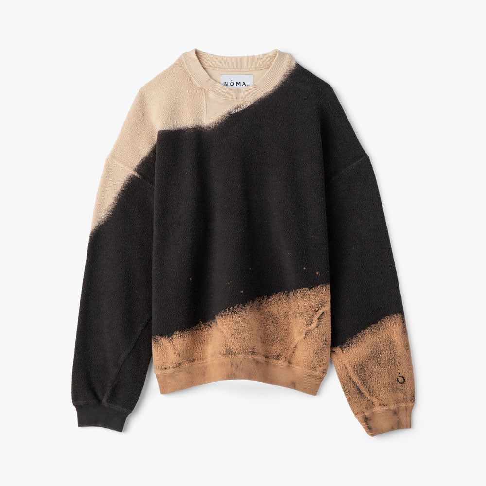 NOMA t.d. Hand Dyed Twist Sweater / Black sold by Livestock product image thumbnail 4