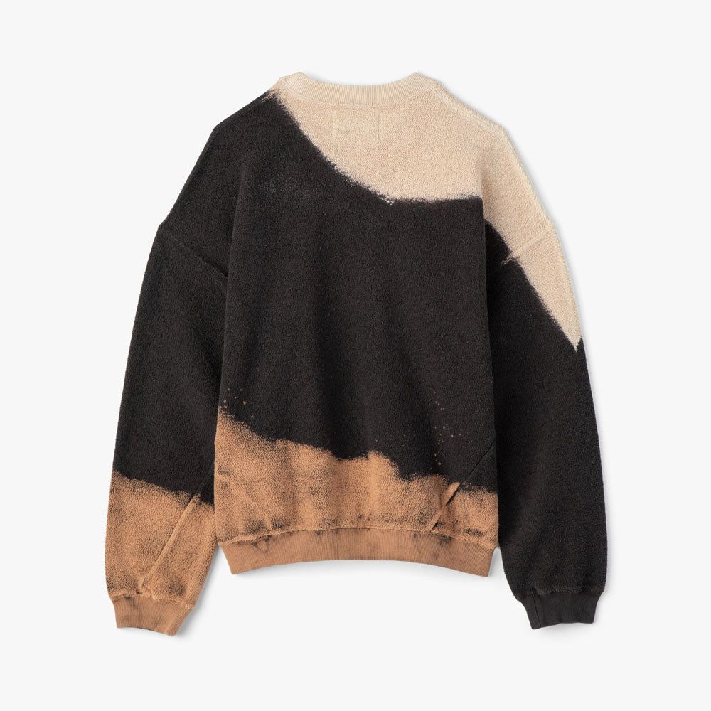 NOMA t.d. Hand Dyed Twist Sweater / Black sold by Livestock product image thumbnail 5