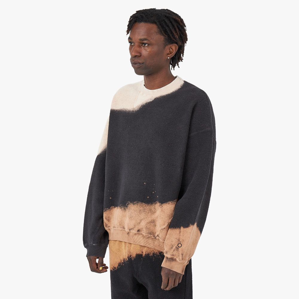 NOMA t.d. Hand Dyed Twist Sweater / Black sold by Livestock product image thumbnail 2