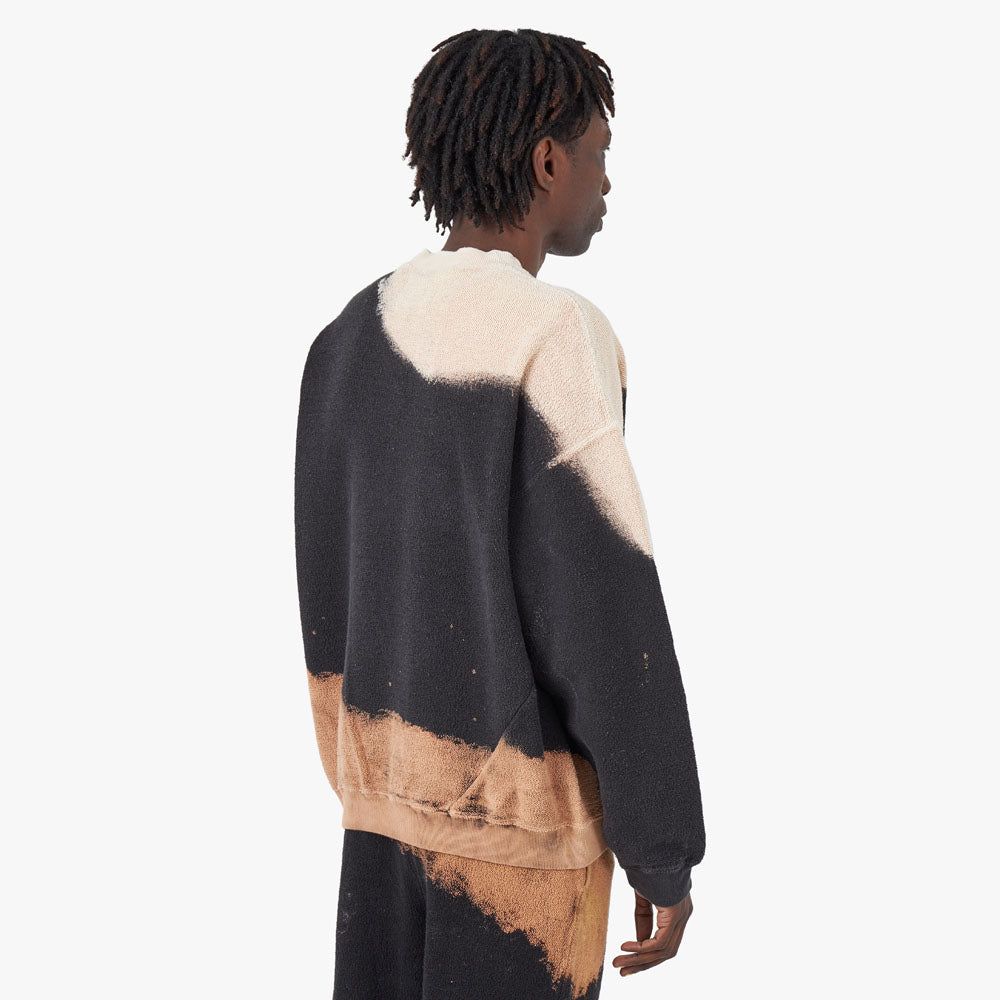 NOMA t.d. Hand Dyed Twist Sweater / Black sold by Livestock product image thumbnail 3