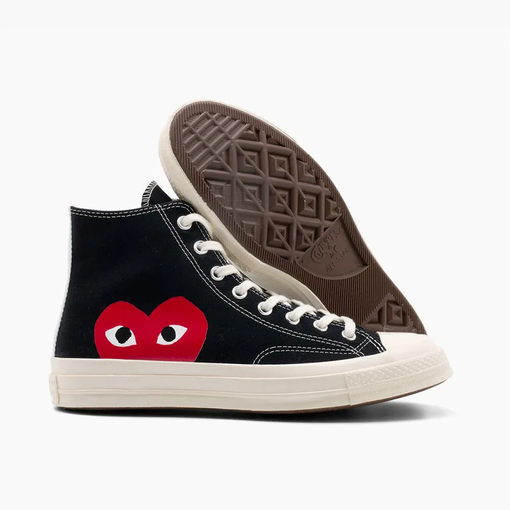 Converse x COMME des GARÇONS PLAY Chuck Taylor Hi / Black sold by Livestock product image thumbnail 2