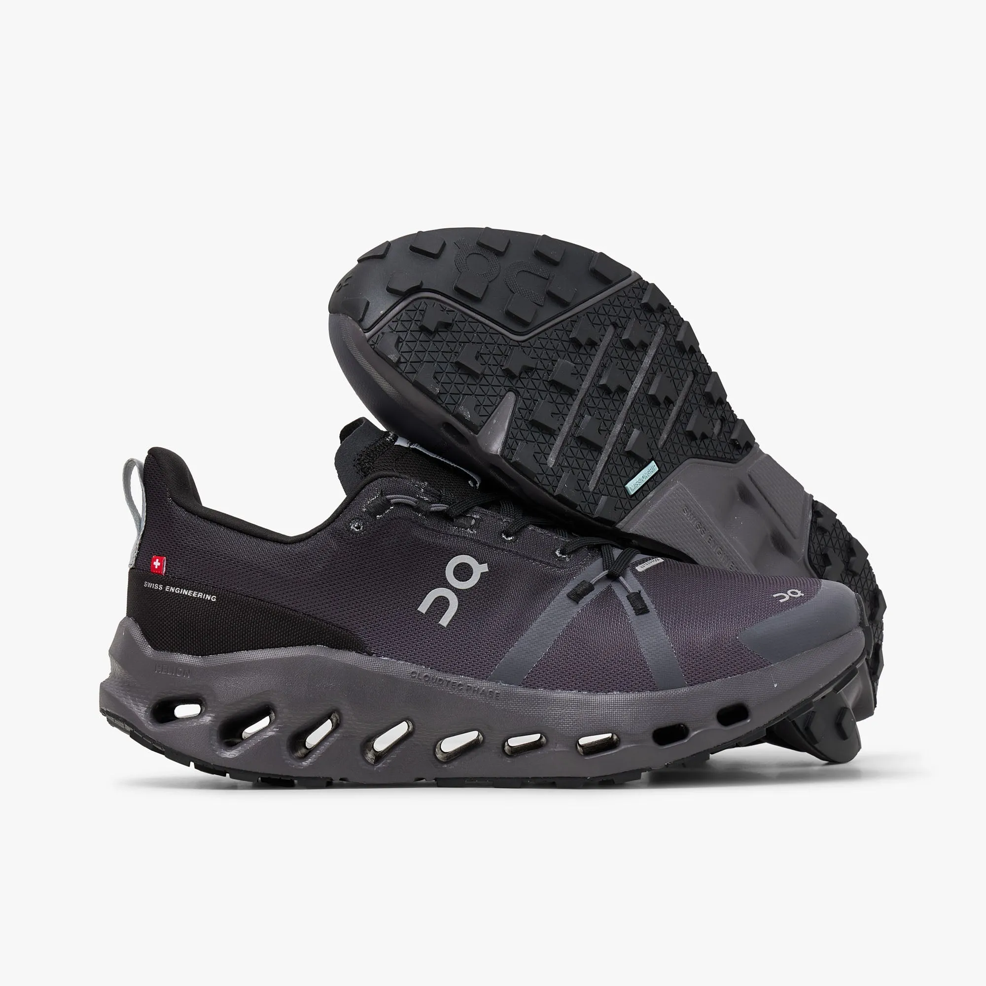 On Cloudsurfer Trail Waterproof Eclipse / Black sold by Livestock product image thumbnail 2