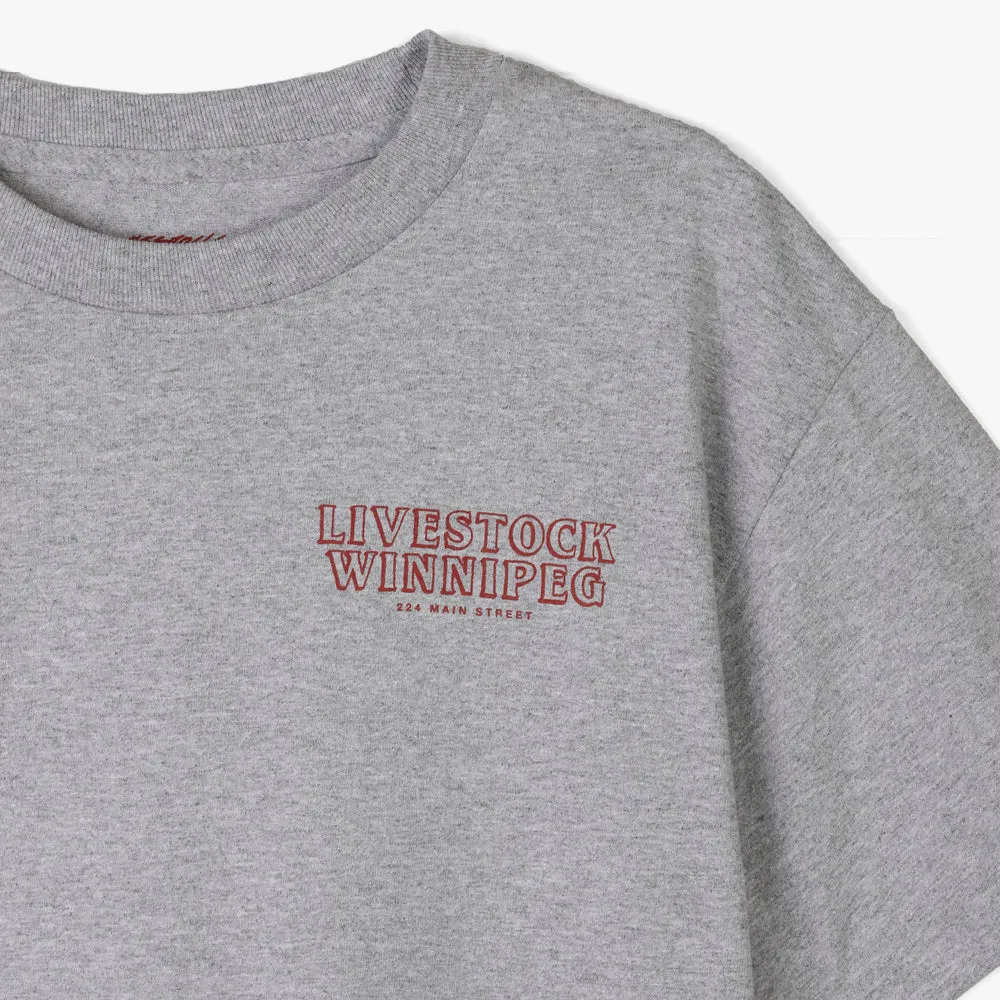 Livestock Winnipeg T-shirt / Grey sold by Livestock product image thumbnail 3