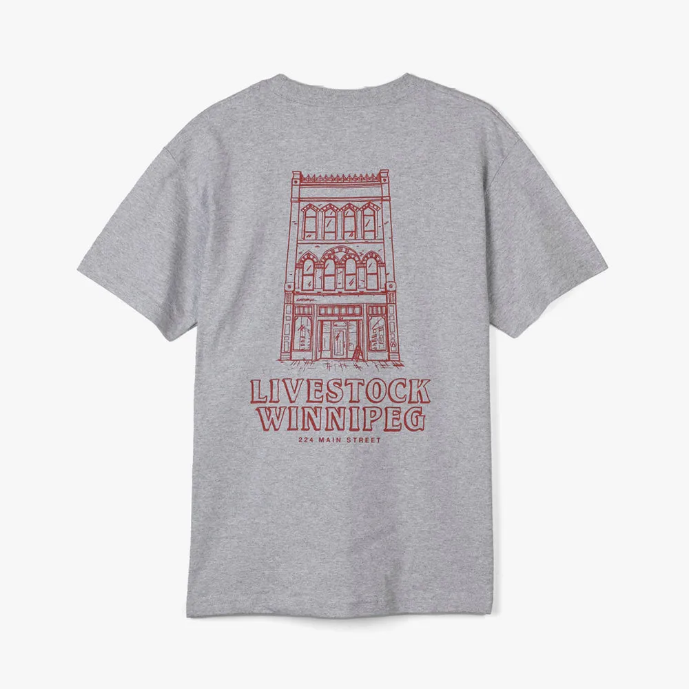 Livestock Winnipeg T-shirt / Grey sold by Livestock product image thumbnail 2