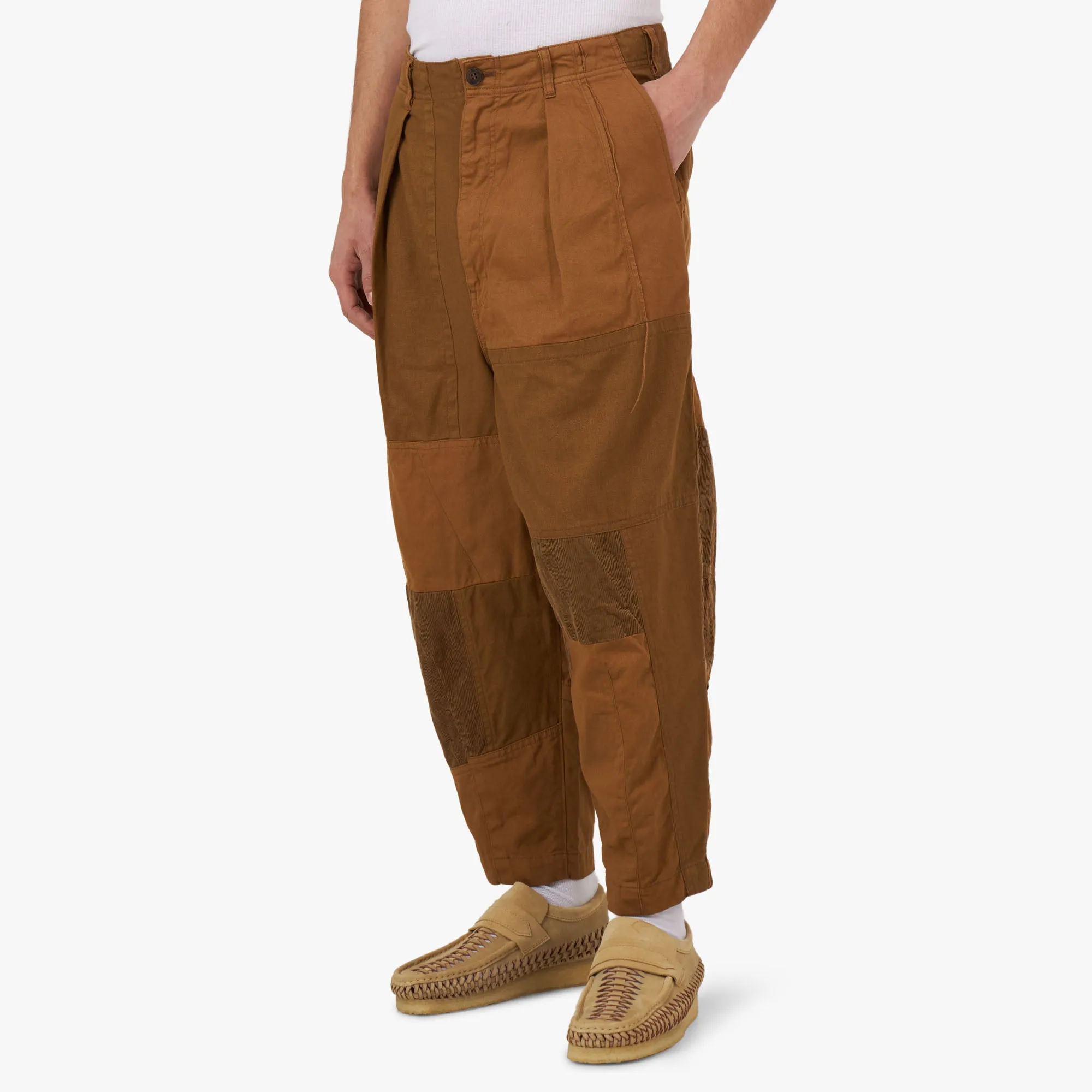 COMME des GARÇONS HOMME Multi Fabric Pants / Beige sold by Livestock product image thumbnail 2