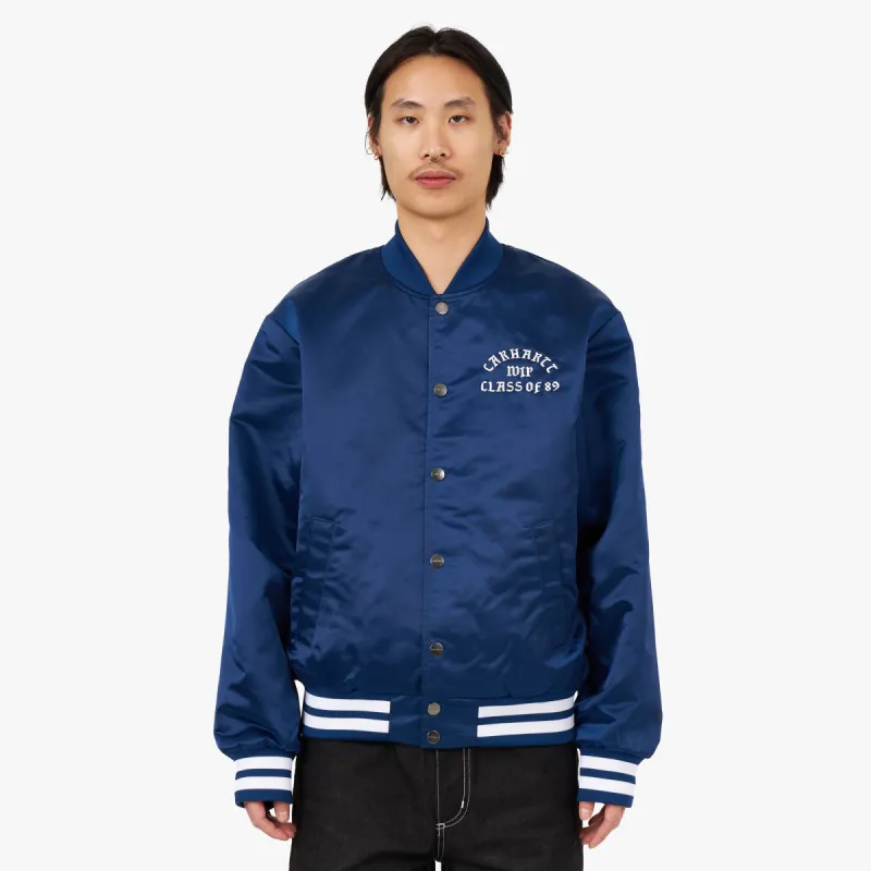 Carhartt WIP Class Of 89 Bomber Jacket Eider / White sold by Livestock