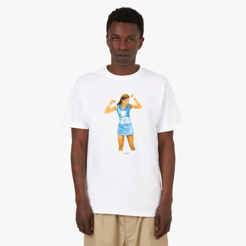 Full Court Press Mya T-shirt / White sold by Livestock