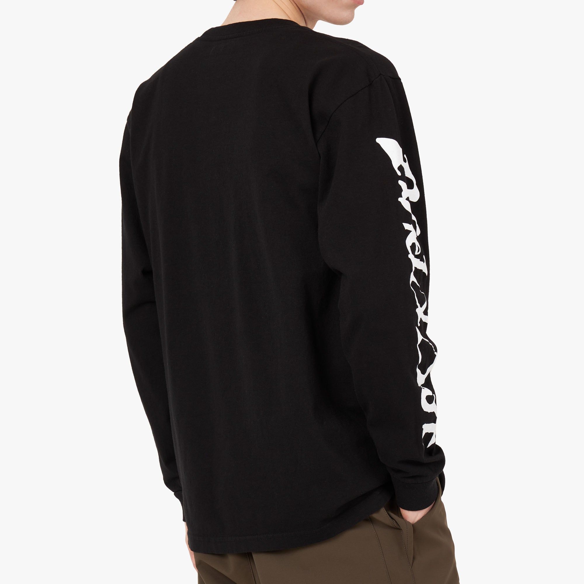 afield out Rapid Long Sleeve T-shirt / Black sold by Livestock product image thumbnail 5