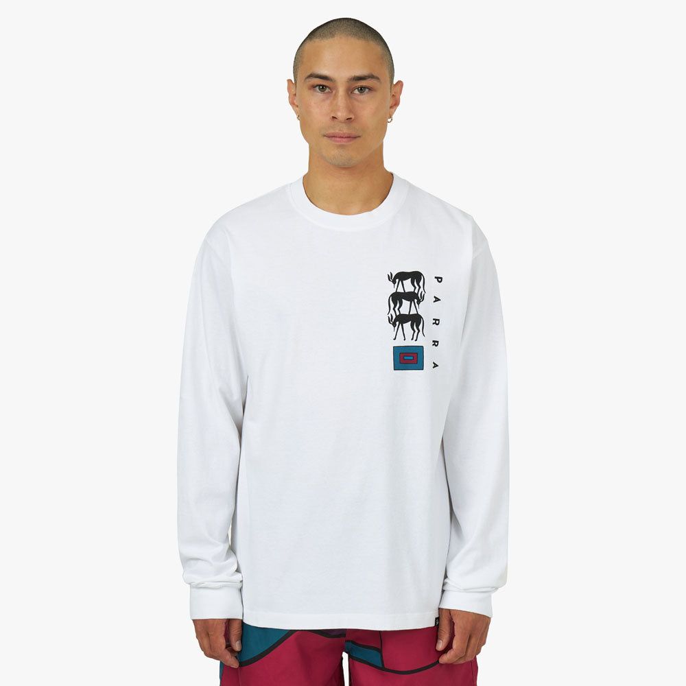 By Parra the berry farm long sleeve t-shirt / White sold by Livestock