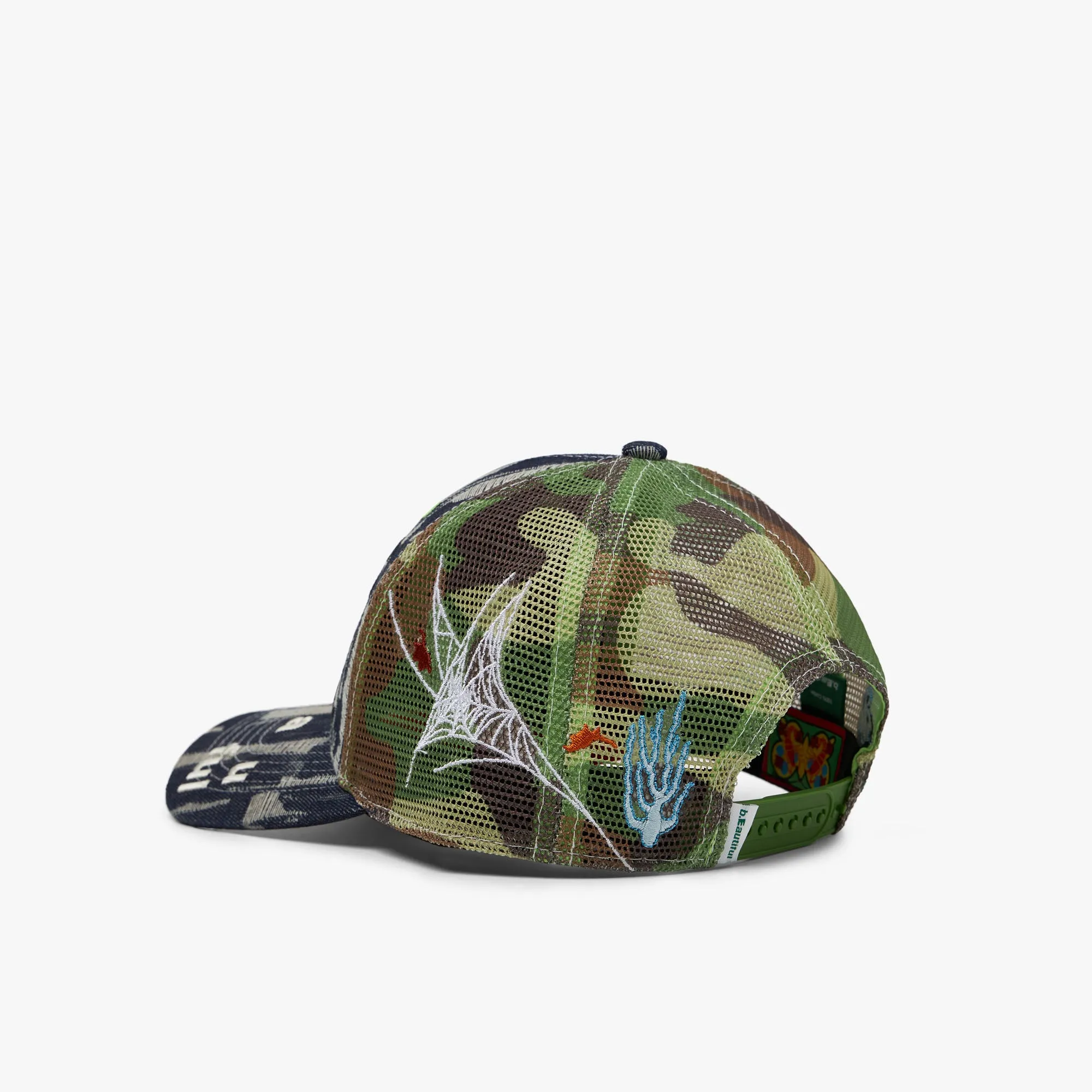 b.Eautiful Biyu Trucker Hat / Peak Camo sold by Livestock product image thumbnail 3
