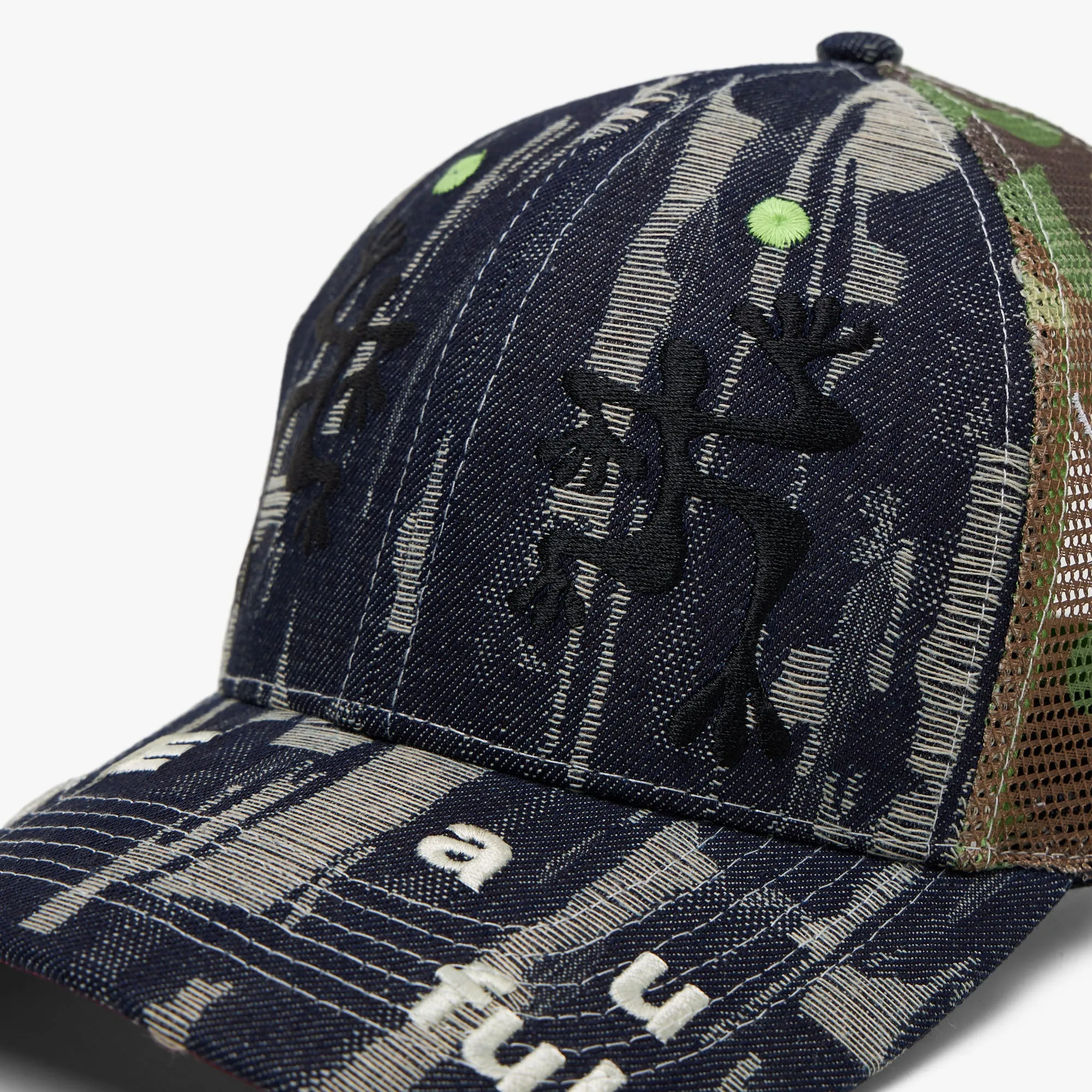 b.Eautiful Biyu Trucker Hat / Peak Camo sold by Livestock product image thumbnail 4