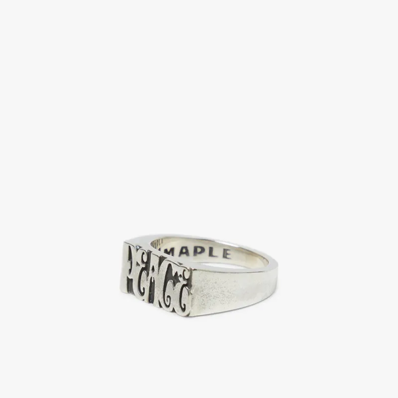 MAPLE Word Peace Ring / Silver .925 sold by Livestock