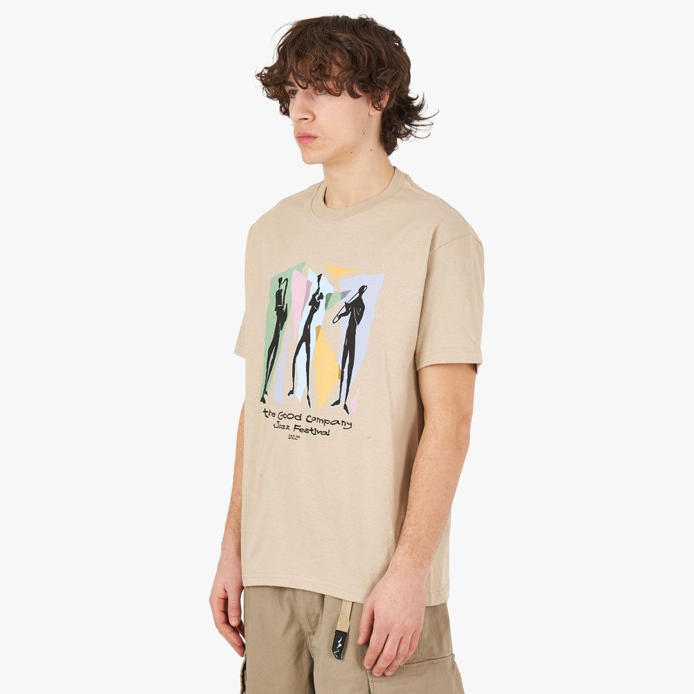 The Good Company Jazz Fest Tee / Tan sold by Livestock product image thumbnail 2