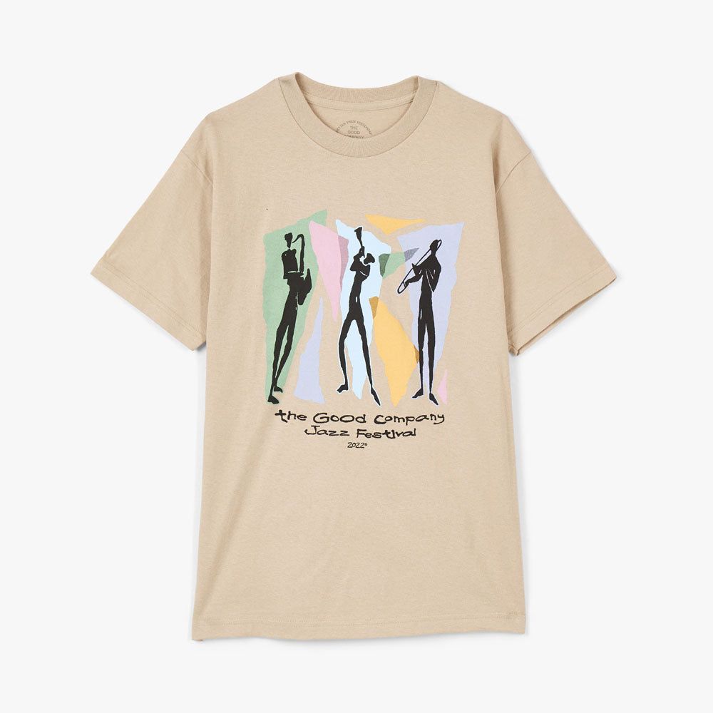 The Good Company Jazz Fest Tee / Tan sold by Livestock product image thumbnail 4