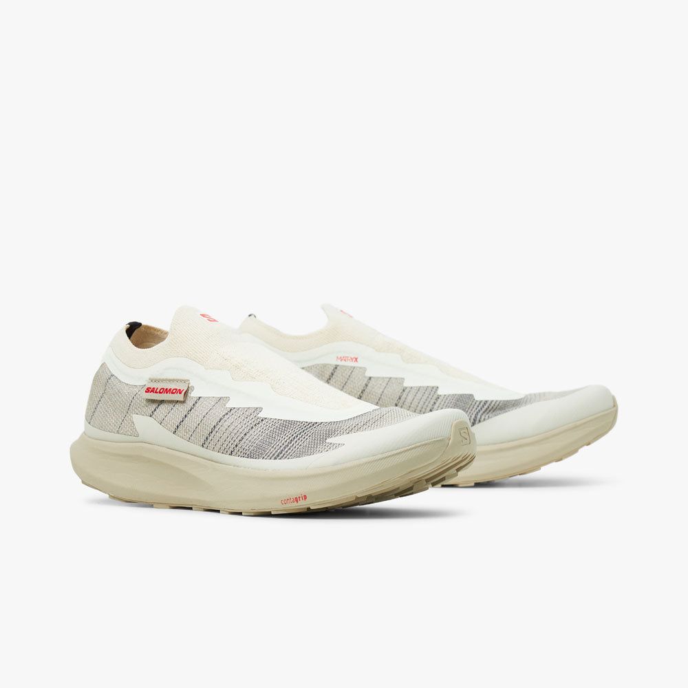 Salomon Advanced Pulsar Vanilla / Feather Gray - Fiery Red sold by Livestock product image thumbnail 3