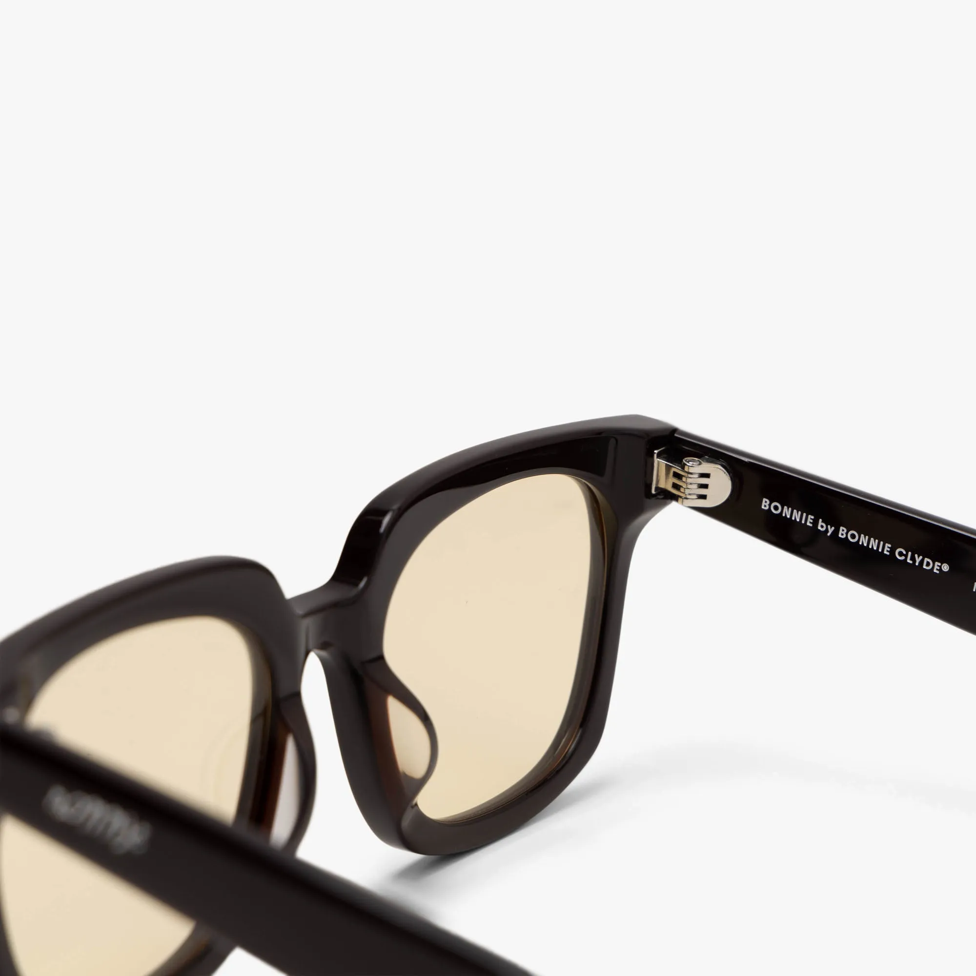 Bonnie Clyde Mercutio Sunglasses Dark Brown / Yellow | Parallel