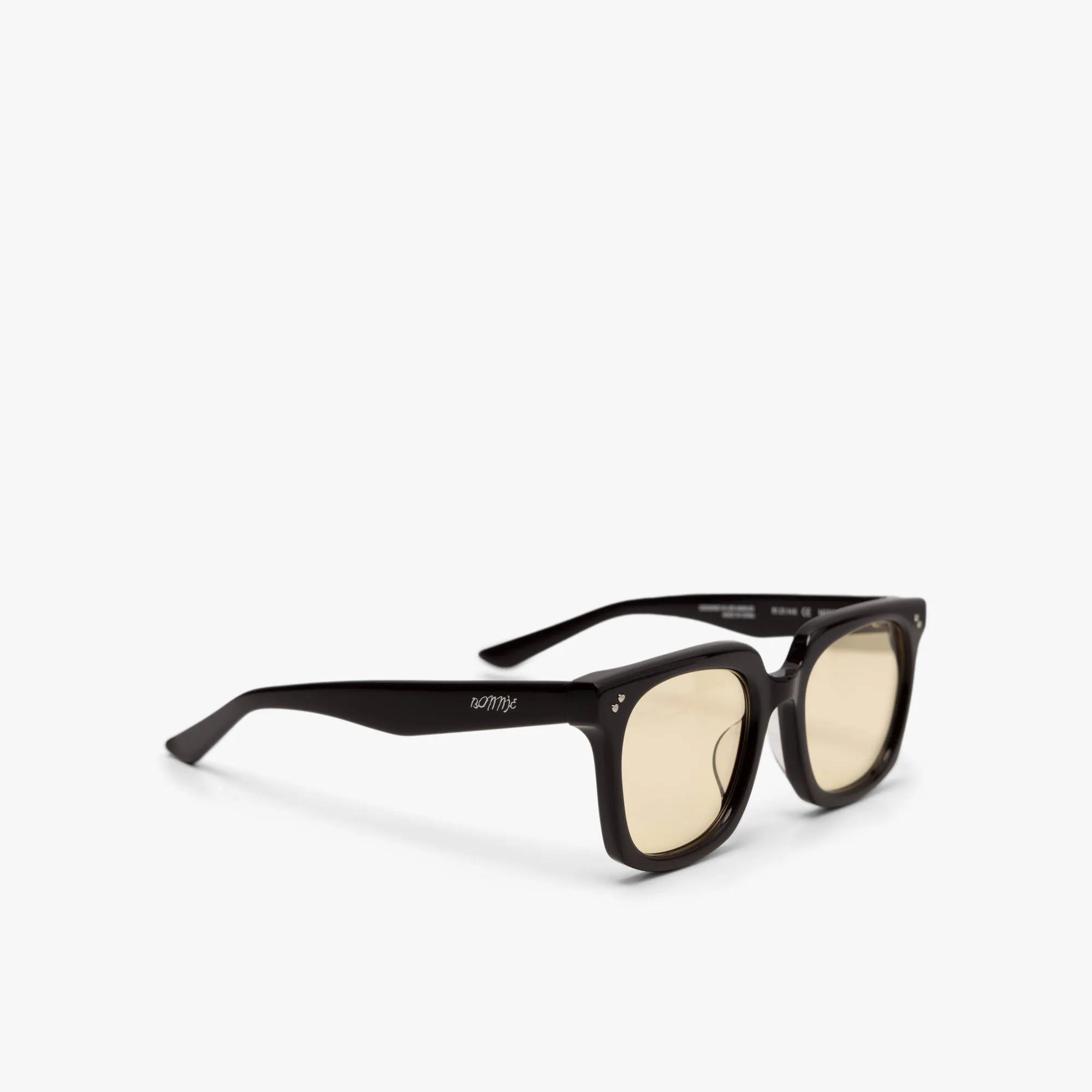 Bonnie Clyde Mercutio Sunglasses Dark Brown / Yellow | Parallel