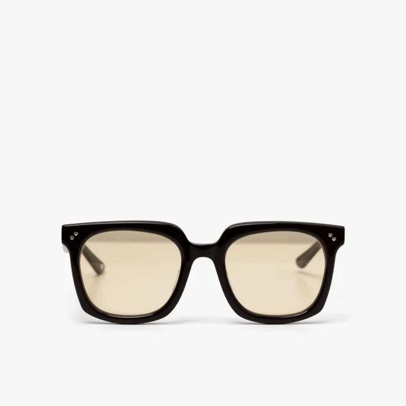 Bonnie Clyde Mercutio Sunglasses Dark Brown / Yellow sold by Livestock