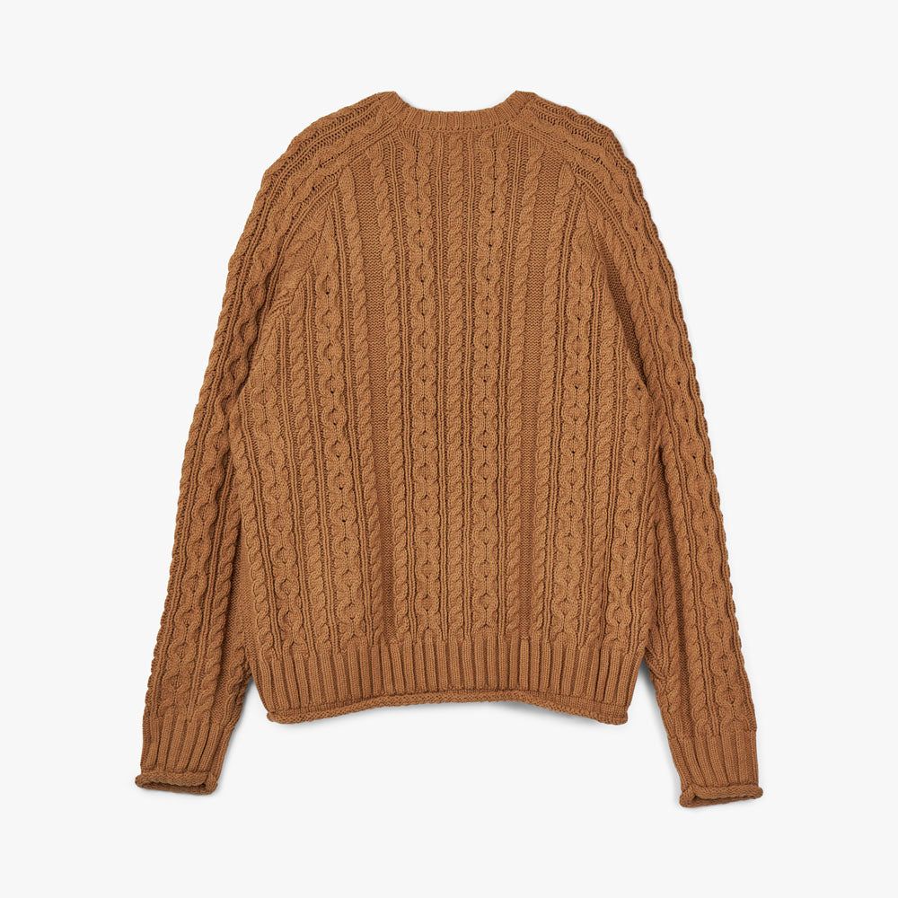 Honor The Gift HTG Cable Knit Jumper / Tan sold by Livestock product image thumbnail 5