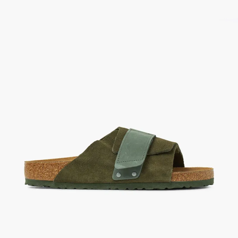 Birkenstock Kyoto Suede / Thyme sold by Livestock
