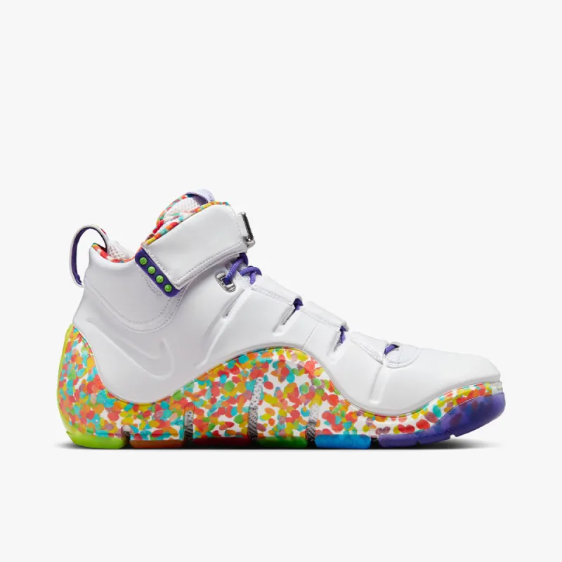 Nike Zoom Lebron 4 Metallic Silver / Total Orange - Dark Grey sold by Livestock