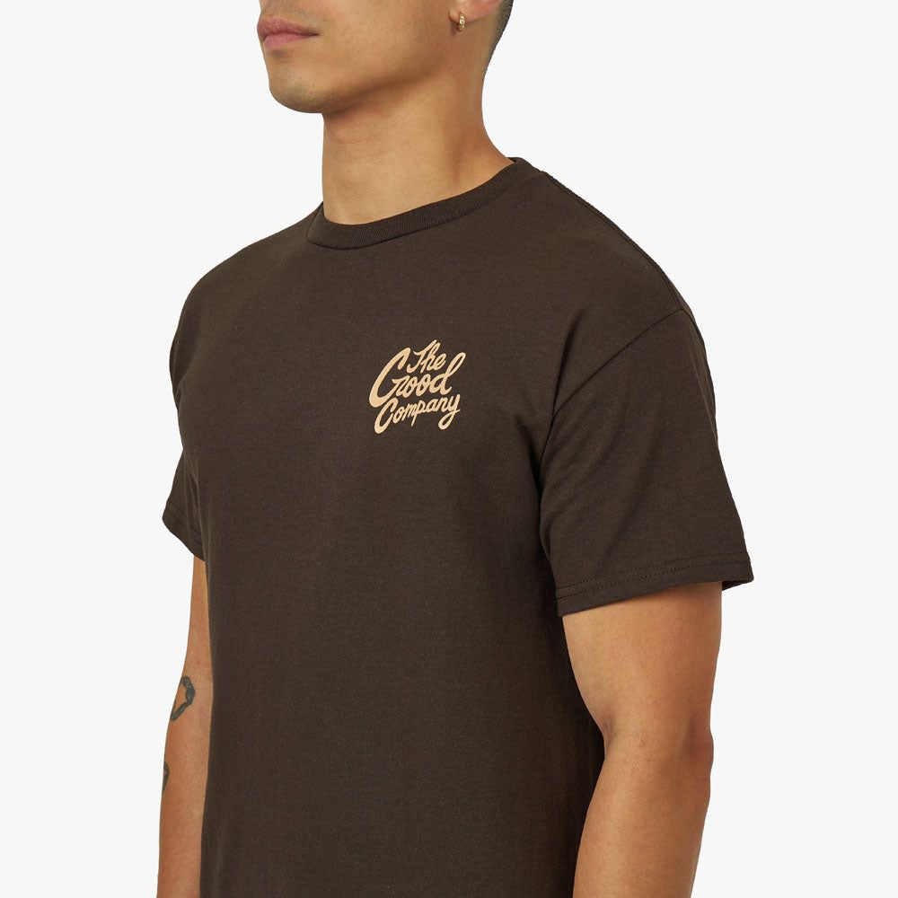 The Good Company Good Time Tee / Brown sold by Livestock product image thumbnail 4