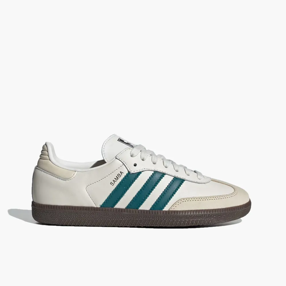 Adidas Women's Samba OG Cloud White / Legacy Teal - Wonder White sold by Livestock