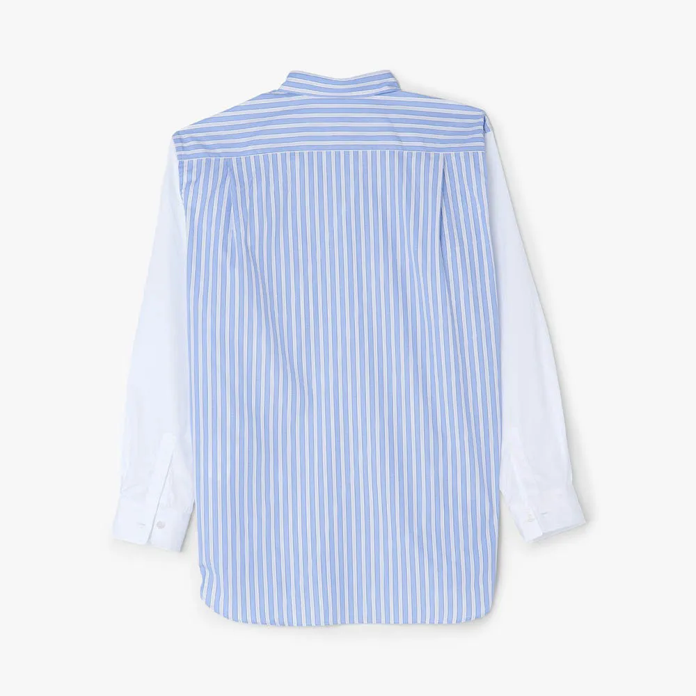 COMME des GARÇONS SHIRT Pinstripe Shirt Blue / White sold by Livestock product image thumbnail 5