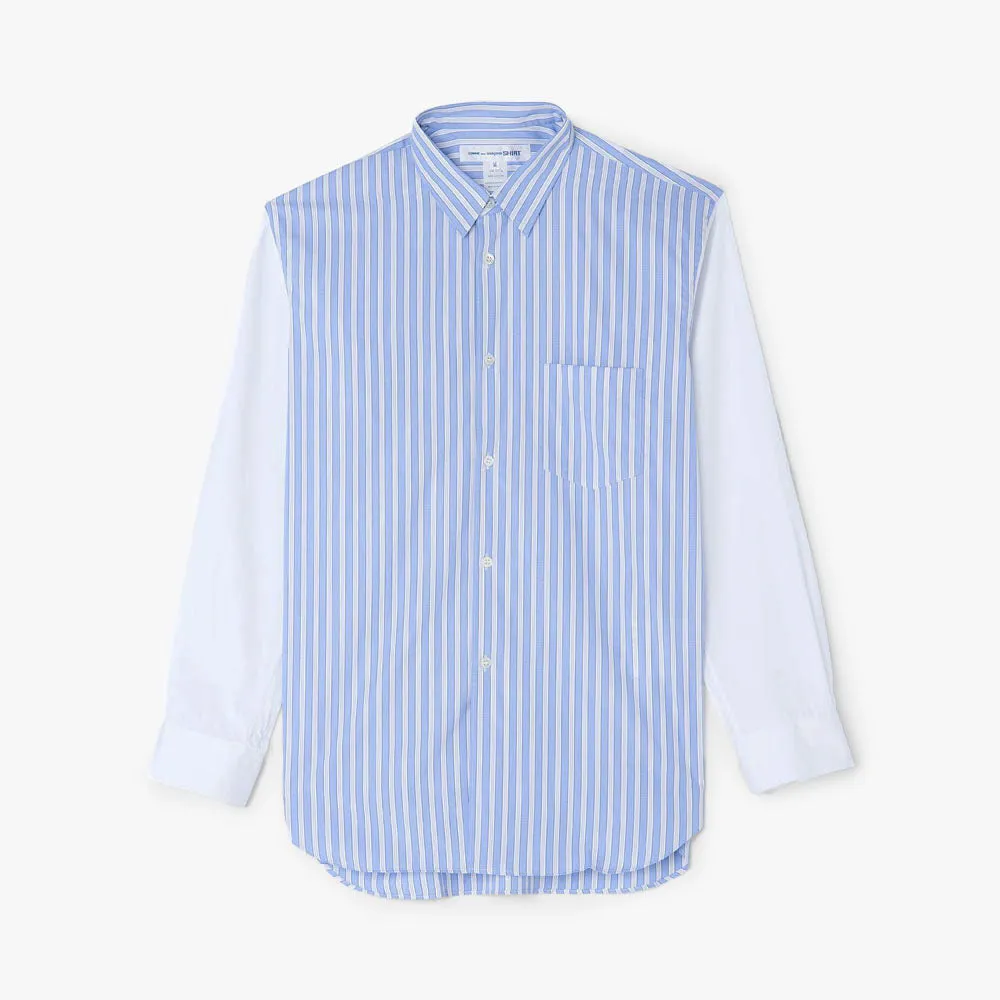 COMME des GARÇONS SHIRT Pinstripe Shirt Blue / White sold by Livestock product image thumbnail 4