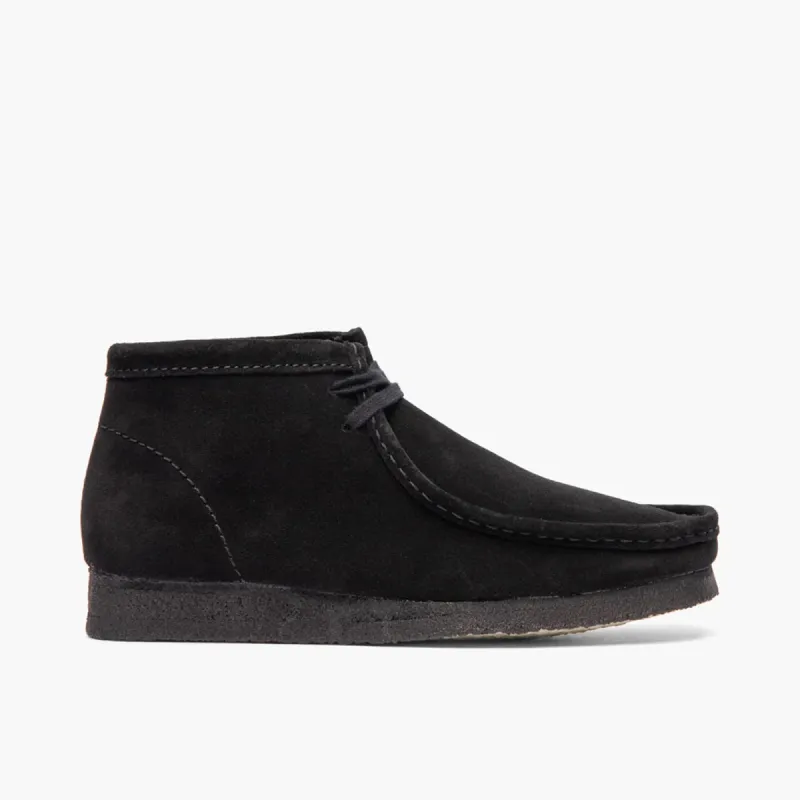 Clarks Originals Wallabee Boot / Black Suede sold by Livestock