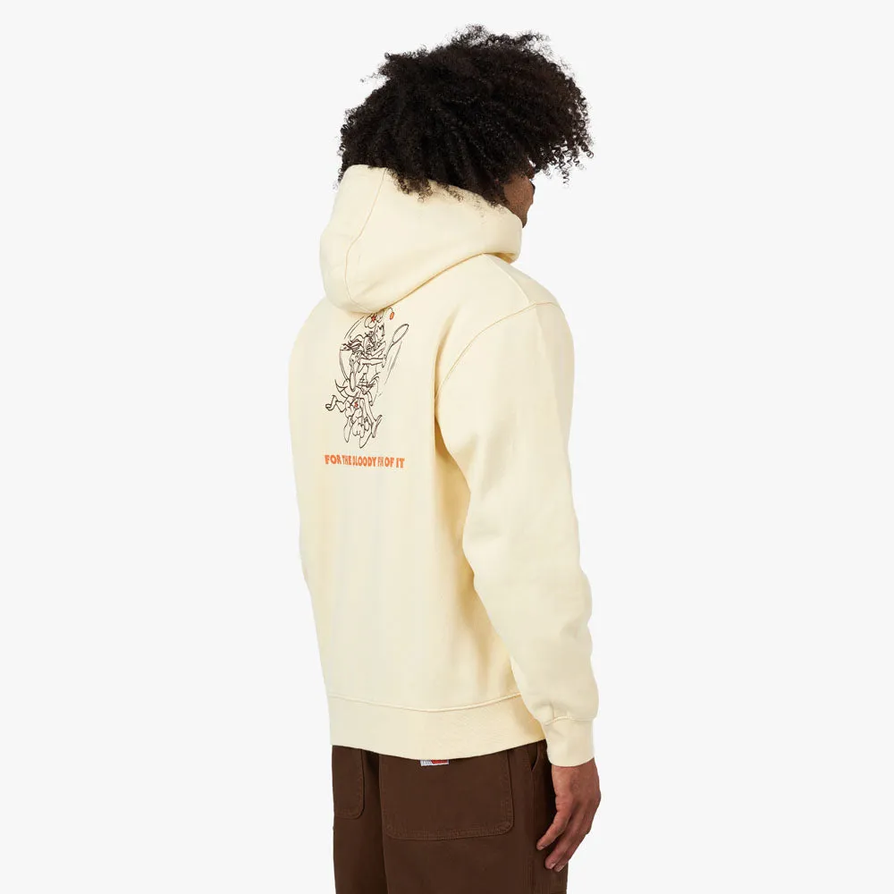 Palmes Bloody Pullover Hoodie / Off-White sold by Livestock product image thumbnail 2