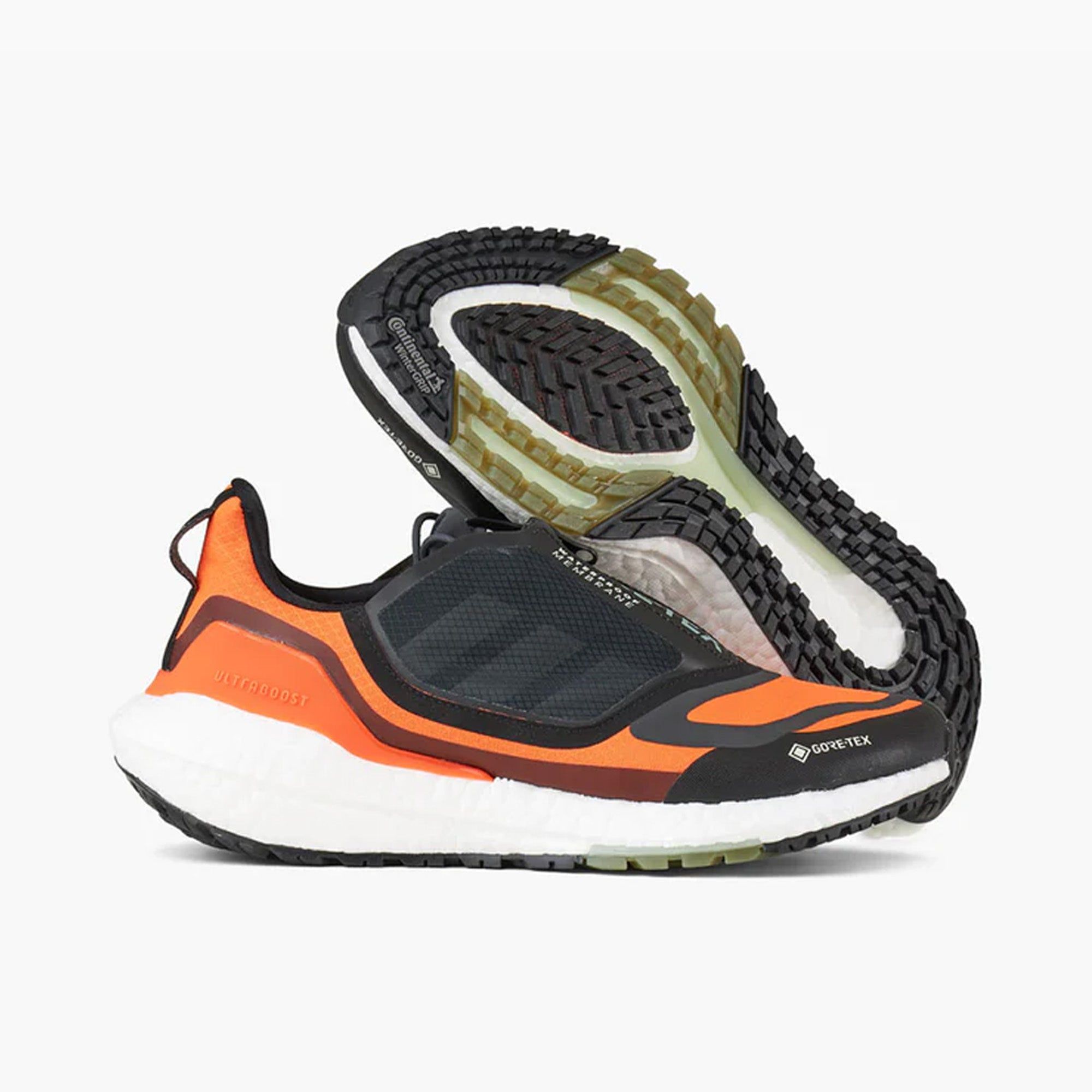 adidas Ultraboost 22 GORE-TEX Impact Orange / Linen Green - Core Black sold by Livestock product image thumbnail 2