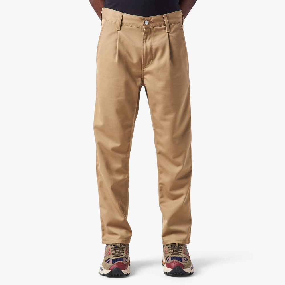 Carhartt WIP Abbott Pant / Leather Rinsed sold by Livestock