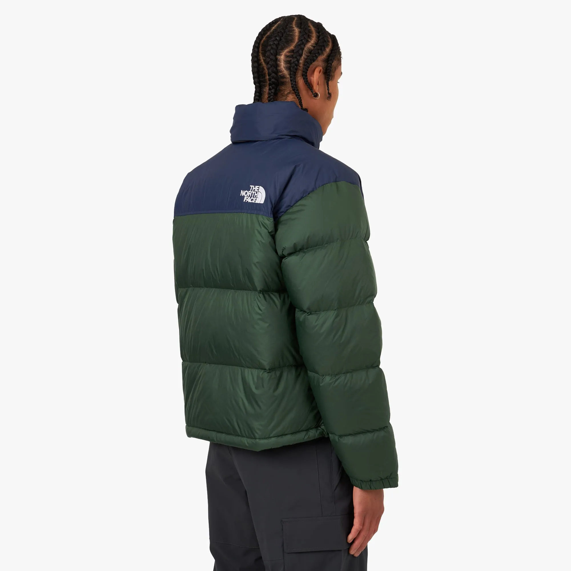 The North Face 1996 Retro Nuptse Jacket Pine Green / Summit Navy sold by Livestock product image thumbnail 3