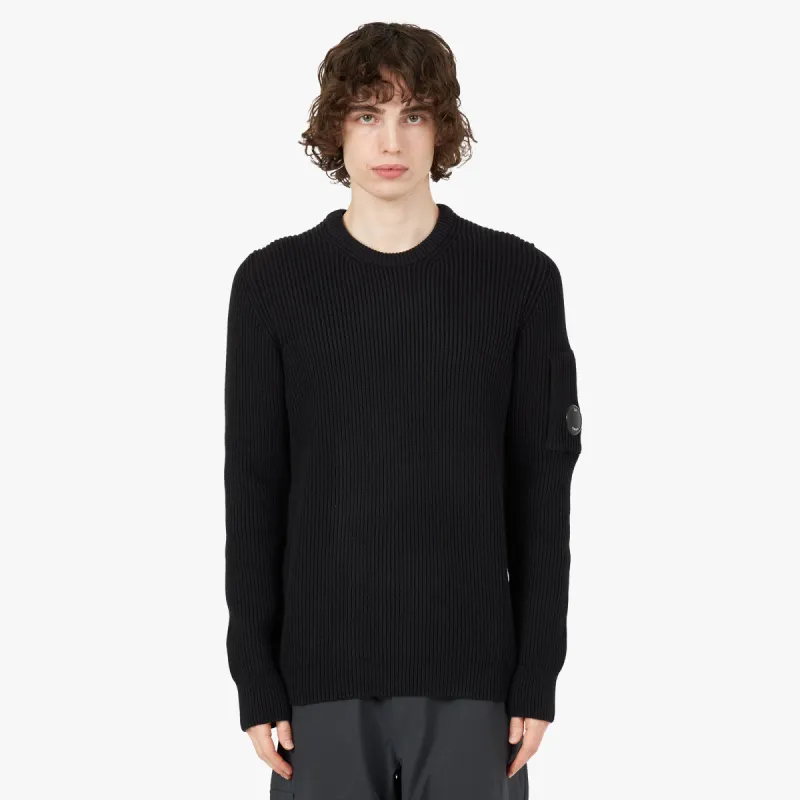 C.P. Company Full Rib Crewneck / Black made by Livestock