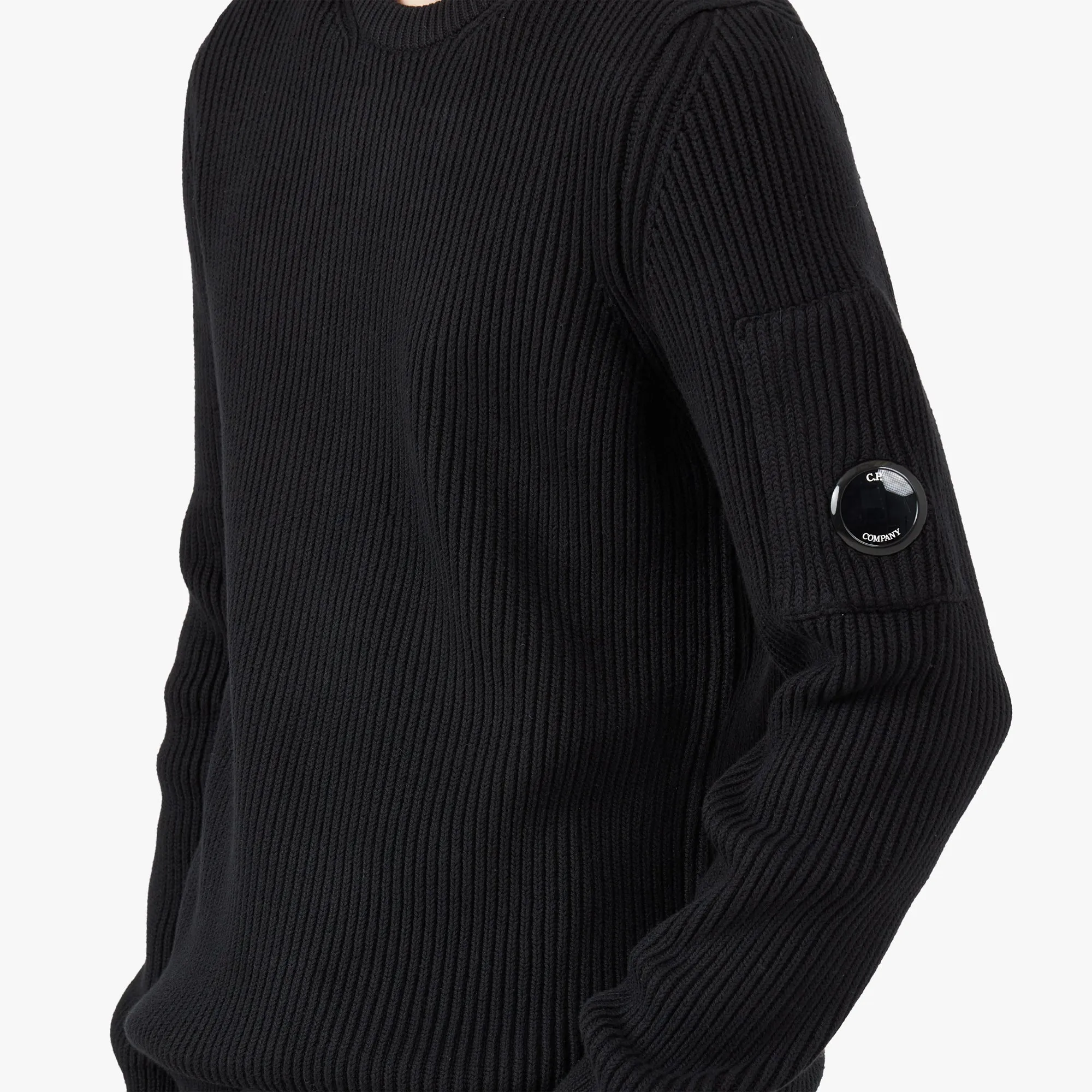 C.P. Company Full Rib Crewneck / Black sold by Livestock product image thumbnail 4