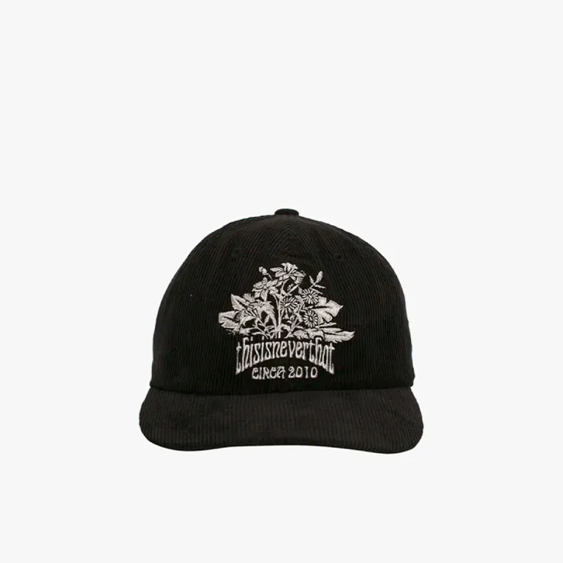 thisisneverthat Flower Embroidered Cap / Black made by Livestock