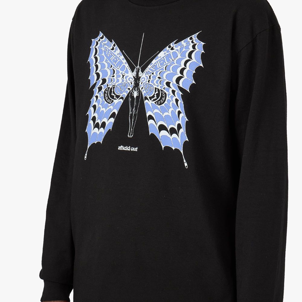 afield out Transform Long Sleeve T-shirt / Black sold by Livestock product image thumbnail 4