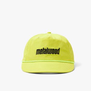 Metalwood Metal Logo 5-Panel Rope Hat / H-Vis sold by Livestock