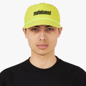 Metalwood Metal Logo 5-Panel Rope Hat / H-Vis sold by Livestock