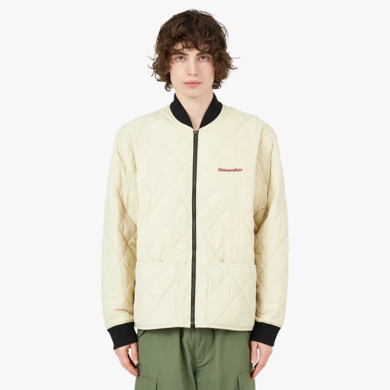 thisisneverthat Edelweiss Quilted Jacket / Stone sold by Livestock