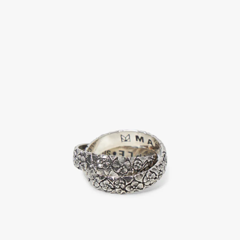 MAPLE Floral Linked Ring / Silver .925 sold by Livestock