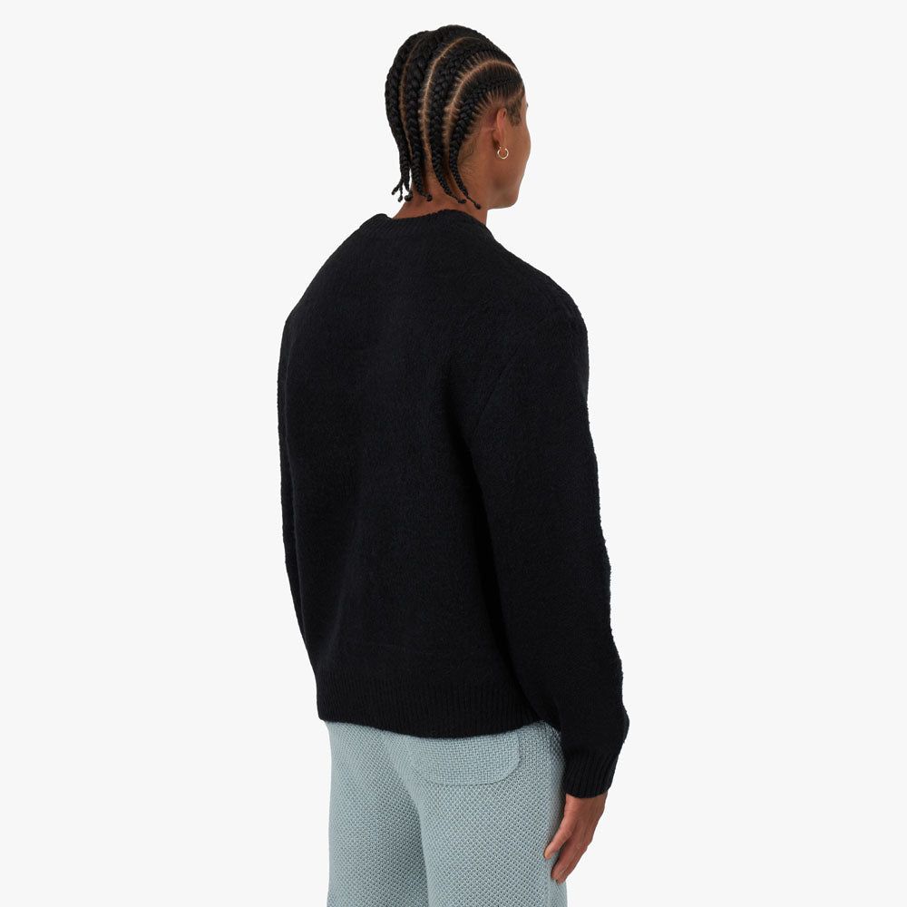 Honor The Gift Stamped Patch Cardigan / Black sold by Livestock product image thumbnail 3