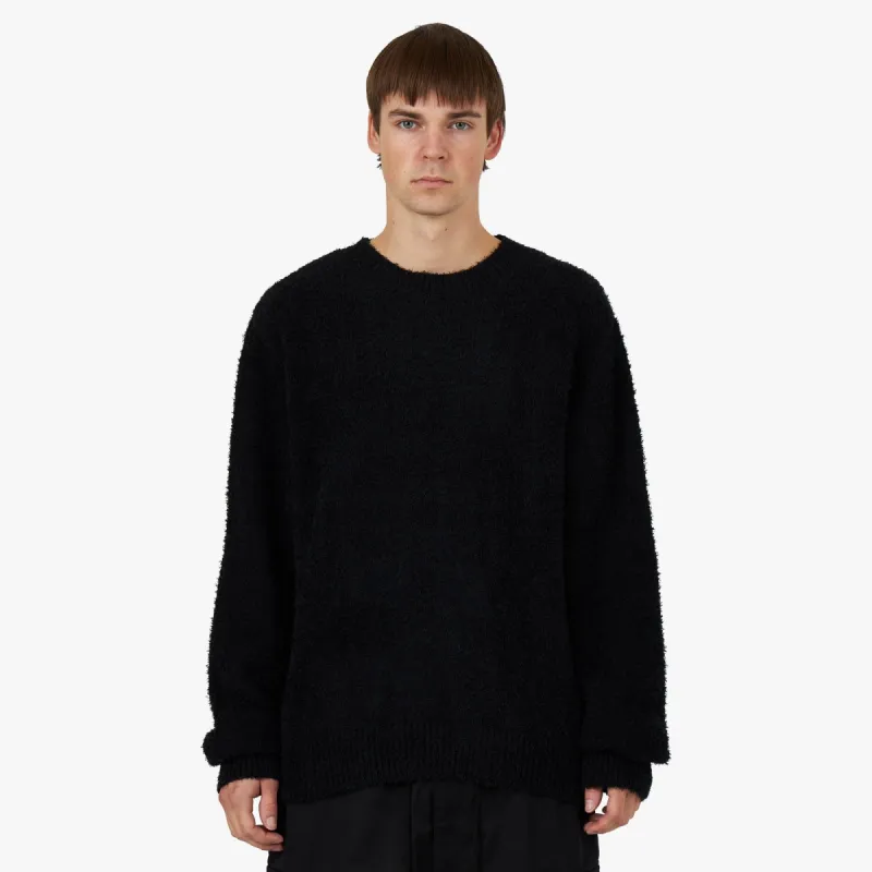 mfpen Furry Sweater / Black sold by Livestock