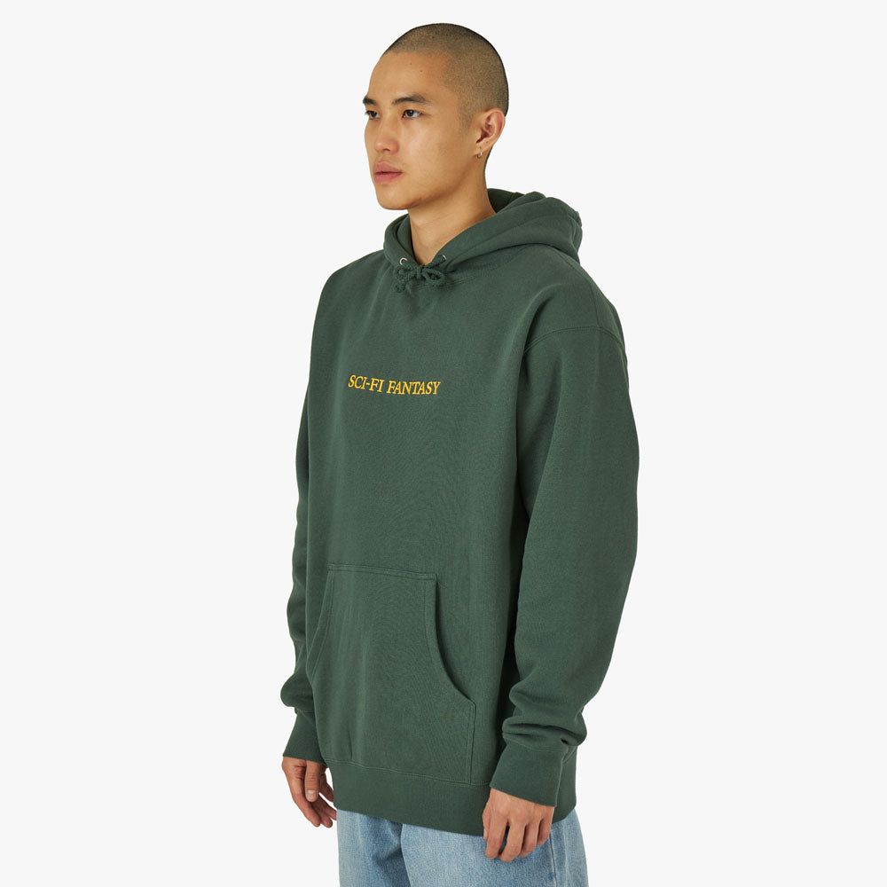 Sci-Fi Fantasy Logo Pullover Hoodie / Forest sold by Livestock product image thumbnail 2