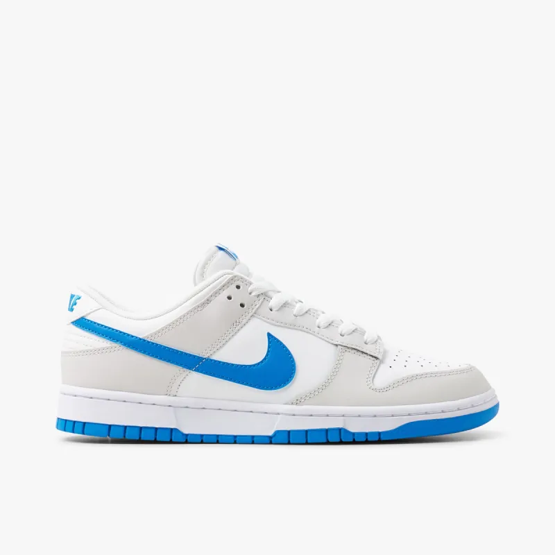 Nike Dunk Low Retro Summit White / Photo Blue - Platinum Tint sold by Livestock