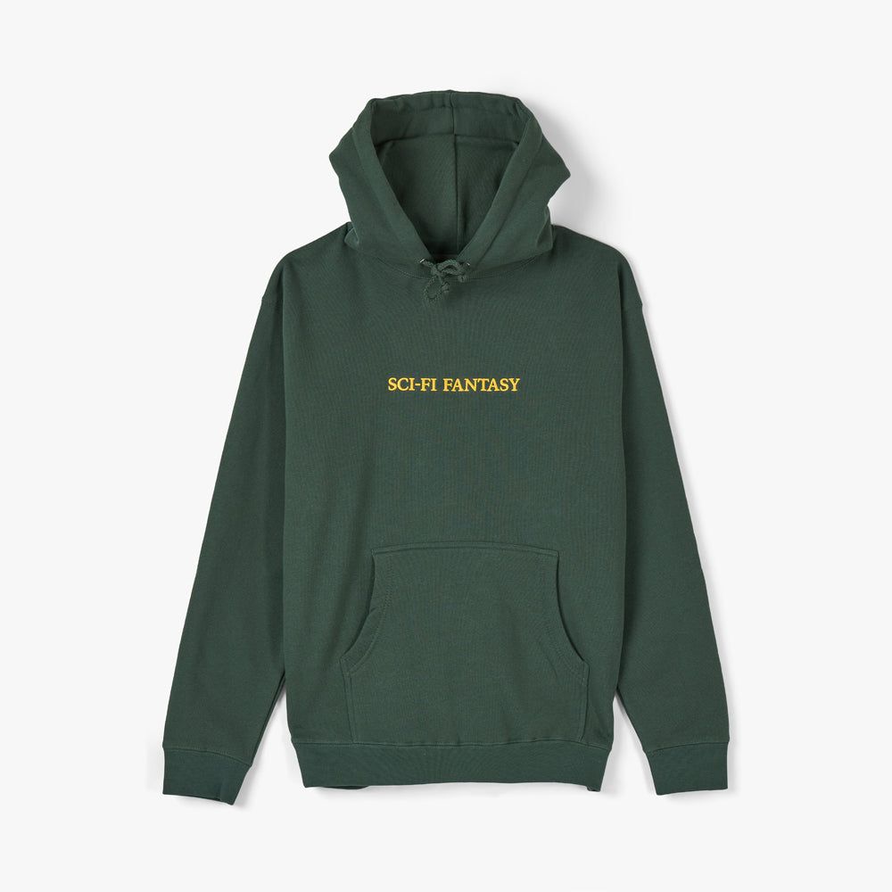 Sci-Fi Fantasy Logo Pullover Hoodie / Forest sold by Livestock product image thumbnail 4