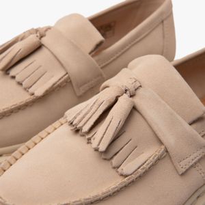 Dr Martens Adrian Mae In UK Mono E.H Suede Warm Sand sold by Livestock